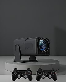 Taşınabilir Game Projektör 1080P 4K Çift Kollu UCZZZPROJEKSİYONGAMEBOXX1
