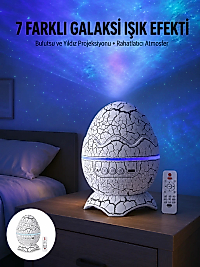 Gece Lambası Yumurta Işık Speaker Yeni Nesil Dinozor Yumurtası Görünümlü