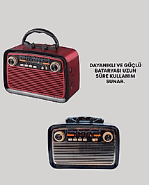 Taşınabilir Radyo Hoparlör XUCZZZKTF1467RADYOOOO-4