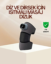 Diz ve Dirsek İçin Isıtmalı Masaj Dizlik Aparatı