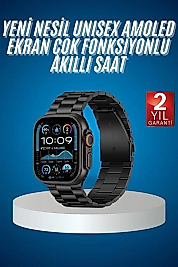 Akıllı Saat 3 Kordonlu Waterproof Adımsayar, Titreşim ve GPS Özelliği