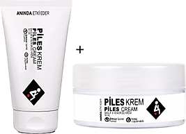 PİLES KREM 50 ML TÜP + 50 ML KVANOZ: HEMEROİDİNİZE VE BASURUNUZA KREM SETİ