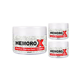 HEMOROX  KREMİ 3 ADET KAVANOZ HEMEROİDKREM