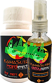 L.KAMASUTRA ERKEKLERE ÖZEL 30 MLSPREY + 30LU KAPSÜL