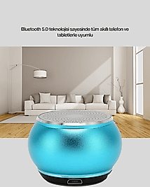 Kablosuz Bluetooth Hoparlör 2-3 Saat Süreyle XUCZMİNİSPEAKER-5-1