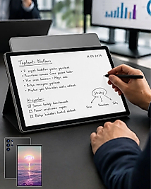 10.1 İnç Android Tablet 16GB RAM 1TB Depolama Klavyeli Tablet Seti