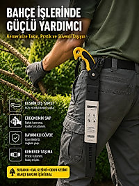 Dal Budama İçin Güçlü Kesim Sağlayan Bahçe Bıçkısı