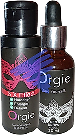 L.ORGİE ERKEĞE ÖZEI FORMÜLLÜ 3 ÖZELLİK 60 ML BAKIM KREMİ + ERKEĞE ÖZEL UYARICIDAMIA 30 ML