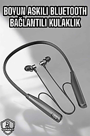 Boyun Bantlı Bluetooth Kulaklık 100 Saat Süreyle UUCZY12KULAKLIK2