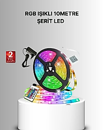 Uzaktan Kumandalı RGB Smart Şerit LED Işık Esnek ve Taşınabilir Dekorasyon