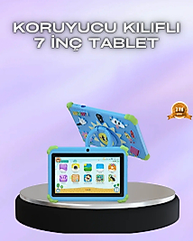 Taşınabilir 7 İnç Tablet Göz Koruyucu Ekran ve Uzun Pil Ömrü