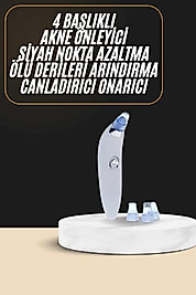 Siyah Nokta Temizleme Cihazı 4 Başlıklı Pilli UCZVAKUMLUSİYAHNOKTA2