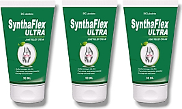 SYNTHAFLEX ULTRA VÜCUT AĞRILARI IÇİN MASAJ BAKIM KREMİ 50 ML X 3 ADET