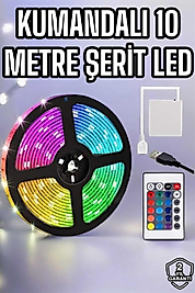 Smart Şerit LED 10 Metre Kumandalı TV Arkası