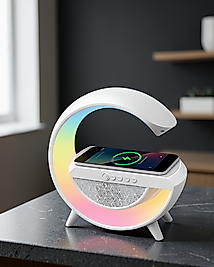 Kablosuz Şarjlı Bluetooth Hoparlör Gece Lambası XUCZZZGOOGLEDİJİTAL-3