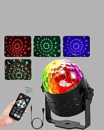 RGB Disko Projektör Işığı XUCZMİNİDİSKOTOPU-3