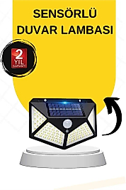 Güneş Enerjili Bahçe Lambası 100 Led Bahçe Lambası Bahçe Aydınlatma