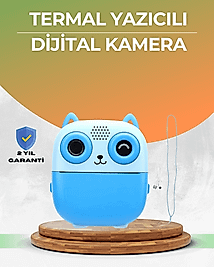 48MP Çocuk Kamera Oyun ve Müzik Destekli Termal Yazıcı