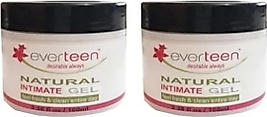 EVERTEEN NATURAL INTİMATE GEL KADINLARA ÖZEL GENİTAL BÖLGE TEMİZLEME JELİ 100ML 2 ADET