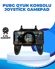 Joystickli ve Tetikleyicili PUBG Mobile Gamepad Oyun Kontrolcüsü