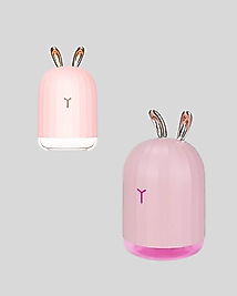 Tavşan Kulak Tasarımlı 200 ml USB Aroma Difüzör ve Hava Nemlendirici