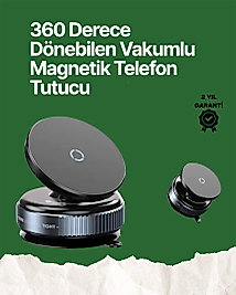 360° Ayarlanabilir Manyetik Araç Telefon Tutucu – Kompakt ve Pratik Tasarım