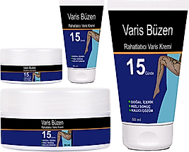 VARİBU VARİSBÜZEN KREM SETİ 2 ADET SET 50 ML KAVANOZ CREAM + 50 ML TÜP KREM