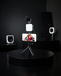 Vlog Kiti Mini Tripod Telefon Tutucu UCZZZAY49KAMERATELEFONTUTUCU5