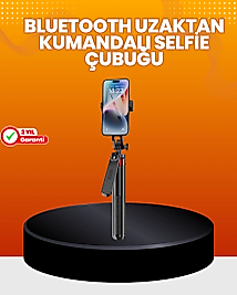 Ayarlanabilir Telefon Tripodu Selfie Stick Çok Açılı Çekim
