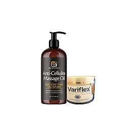 ANTİ-CELLULİTE MASSAGE OİL 240 ML  + VARİFLEX BACAK BAKIM 100 ML KREM
