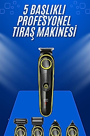 Şarjlı Tıraş Makinesi 5 Başlıklı UUCZ5BAŞLIKLITIRAŞM2