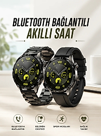 Akıllı Saat Sesli Görüşme, NFC Uyumlu, Bildirim Görme ve Uyku ve Sağlık Takibi
