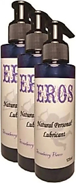 SÜPER STRAWBERRY FLAVOR NATURAL PERSONAL LUBRİCANT 375 ML ÇİLEK AROMALI KAYGANLAŞTIRICI X 3 ADET