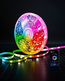 10 Metre Şerit LED Bluetooth Sese Duyarlı UCZ10METRELEDD