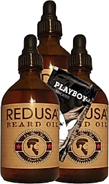 REDUSA BEARD OİL 3 ADET SAKAL BAKIM YAĞI 100 ML + JEL HEDİYE