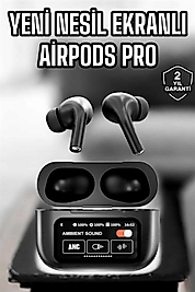 Kablosuz Bluetooth Kulaklık Ekranlı UUCZL58SİYAHEKRANLI2-1