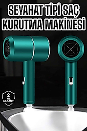 Fön Makinesi Taşınabilir Seyahat Tipi Saç Kurutma Makinesi