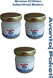 SNOW KİTTEN MENTHOL BALM 50 GR 3 ADET