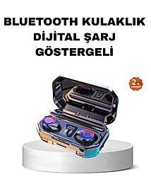 Kablosuz Kulaklık Uzun Pil Ömürlü Şarj Kutulu Ergonomik Hafif Tasarım