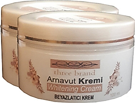 THREE BRAND WHİTENİNG CREAM 100ML ARNAVUT KREMİ AKLIK KREMİ 2 A