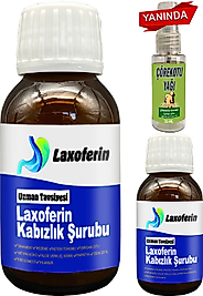 LAXOFERİN ŞURUP - 2 ŞİŞE + ÇÖREK OTU YAĞI / BAY BAYAN 50 ML ŞURUP
