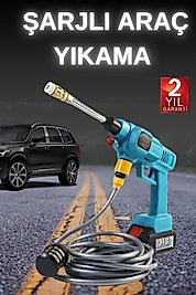 Kablosuz Yüksek Basınçlı Yıkama Makinesi UUCZARAÇYIKAMAMAVİ1