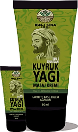 İBN-İ SİNA HERBAL IBN-I SİNA 2 ADET KUYRUK YAĞI KREMİ KREMİ 50ML