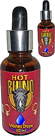 HOT RHİNO 30 ML 3 ADET KADINLARIN ISTEĞİNİ YÜKSELTME IÇECEĞİ