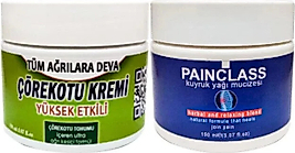 SÜPER ÇÖREK OTU KREMİ ORTA BOY 100 ML - PAİNCLASS 150 ML KUYRUK YAĞI KREMİ