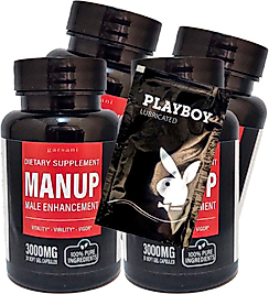 PLAYBOY JEL + MANUP ERKEKLERE ÖZEL SOFT GEL FORMUNDA DESTEKLEYİCİ 30'LU X 4 ADET