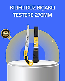 Bahçe ve Ağaç Budama Testeresi Ergonomik Saplı