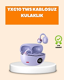 YXG10 Klipsli Açık Kulaklık – Spor İçin Uygun, APTX Ses, Ergonomik Yapı