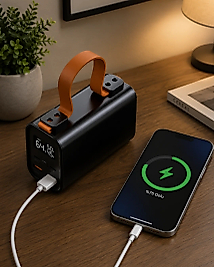 50000 mAh Powerbank Süper Hızlı Şarj LED Göstergeli Taşınabilir Şarj Cihazı