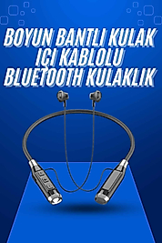 Boyun Bantlı SD Kart Girişli Yüksek Perfomanslı Bluetooth Kulaklık